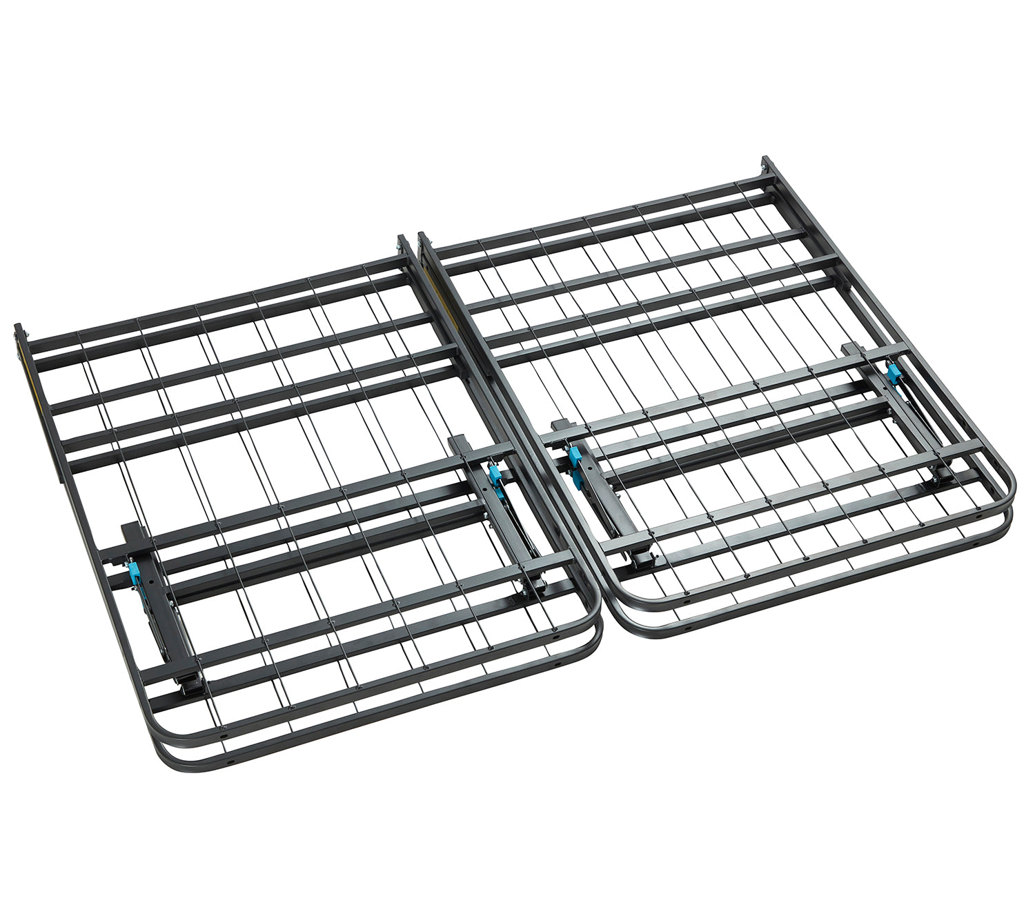 Foldable Metal Platform Storage Bed Frame