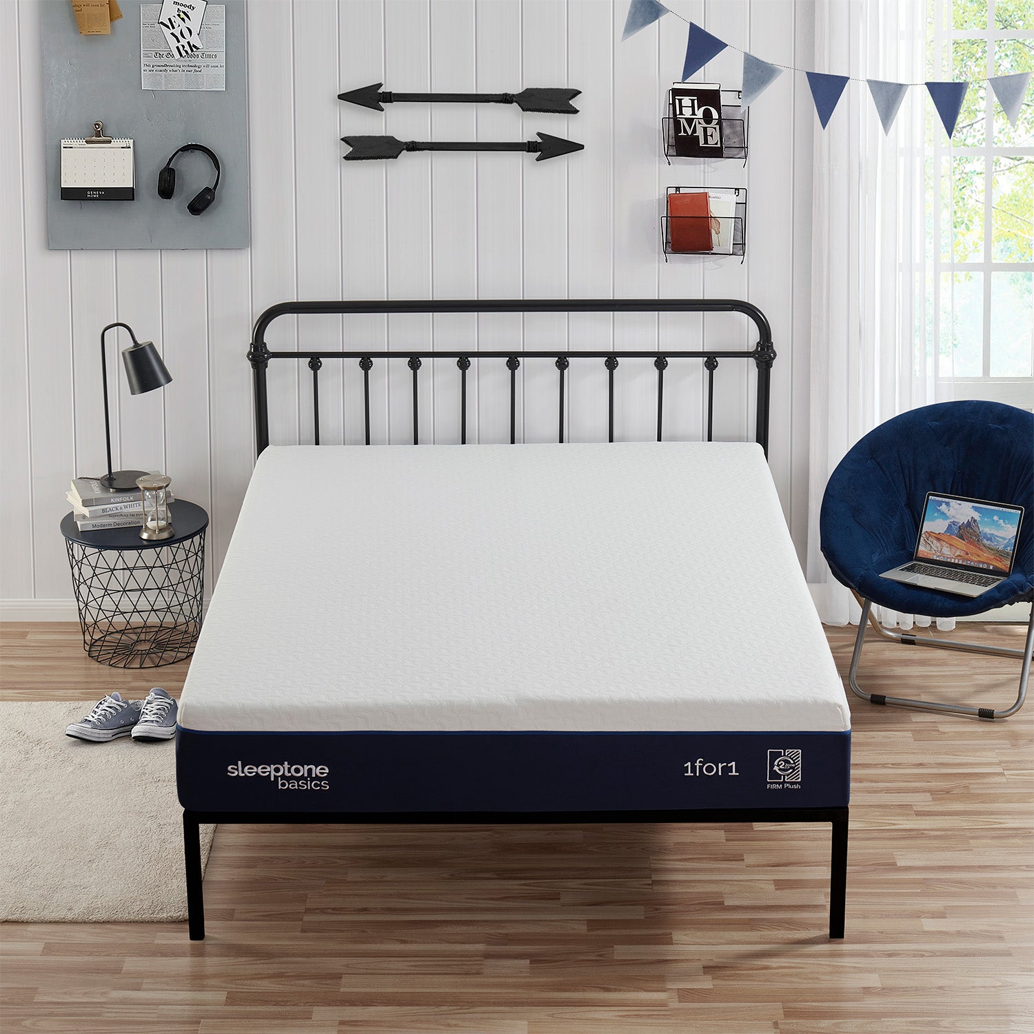 10" Adjustable Memory Foam Mattress