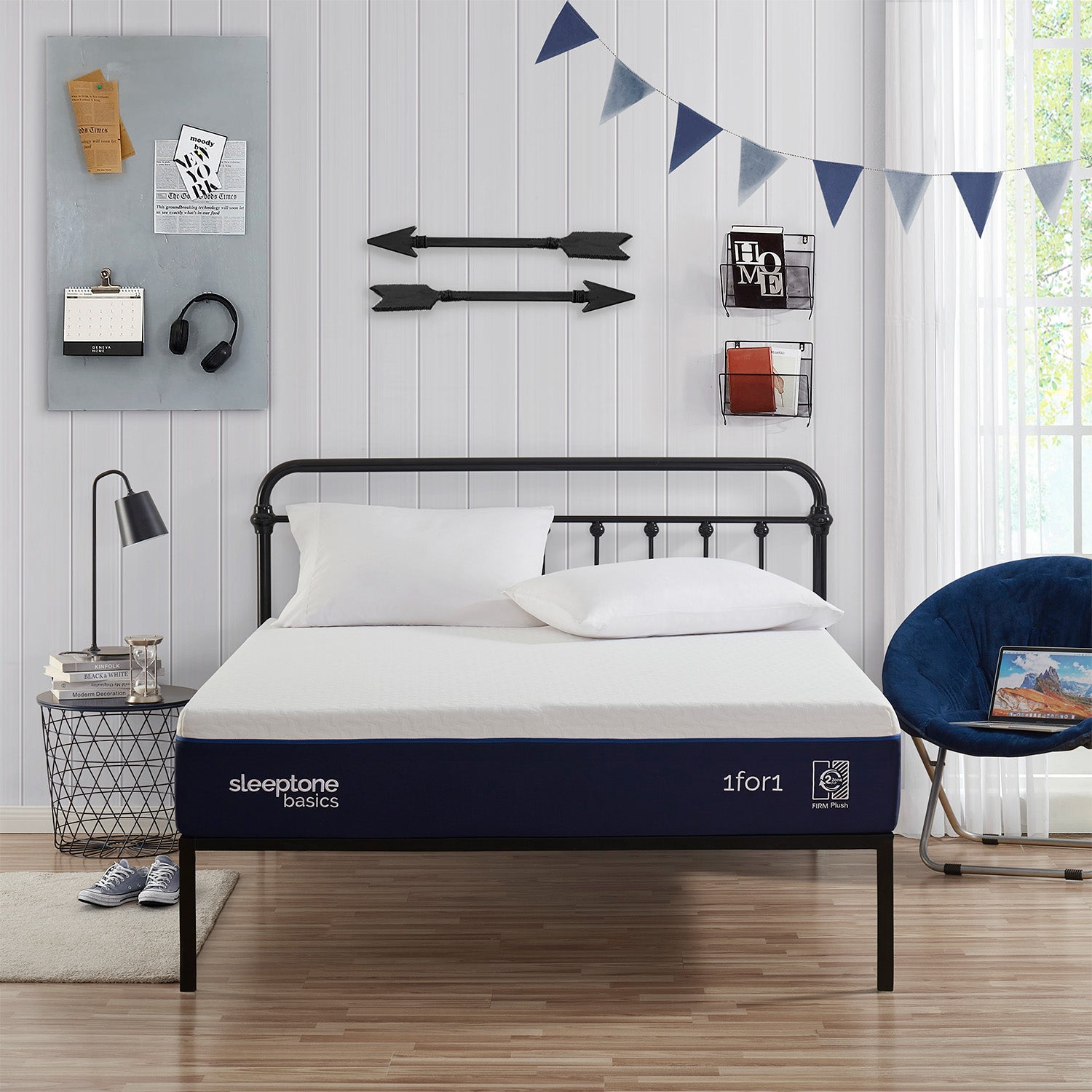 10" Adjustable Memory Foam Mattress