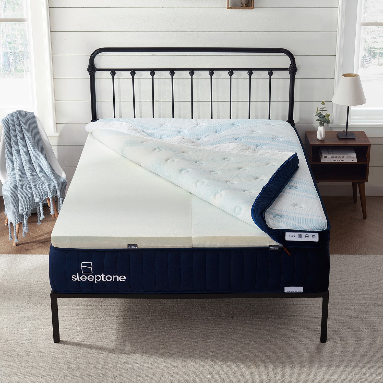 14" Adjustable Hybrid Coil Mattress