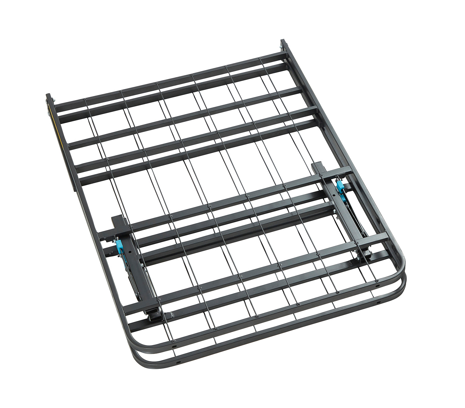 Foldable Metal Platform Storage Bed Frame