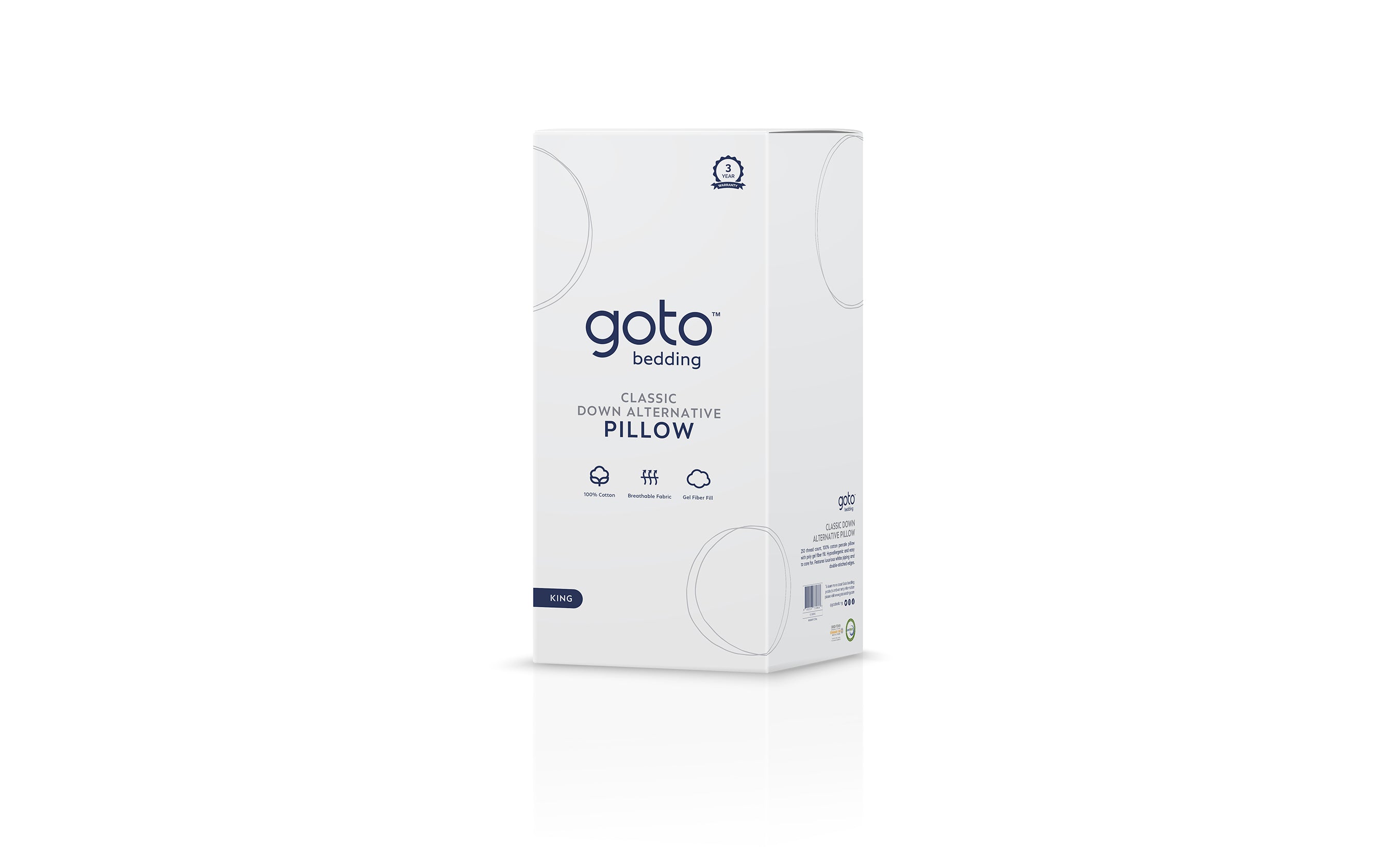 Goto® Down Alternative Pillow