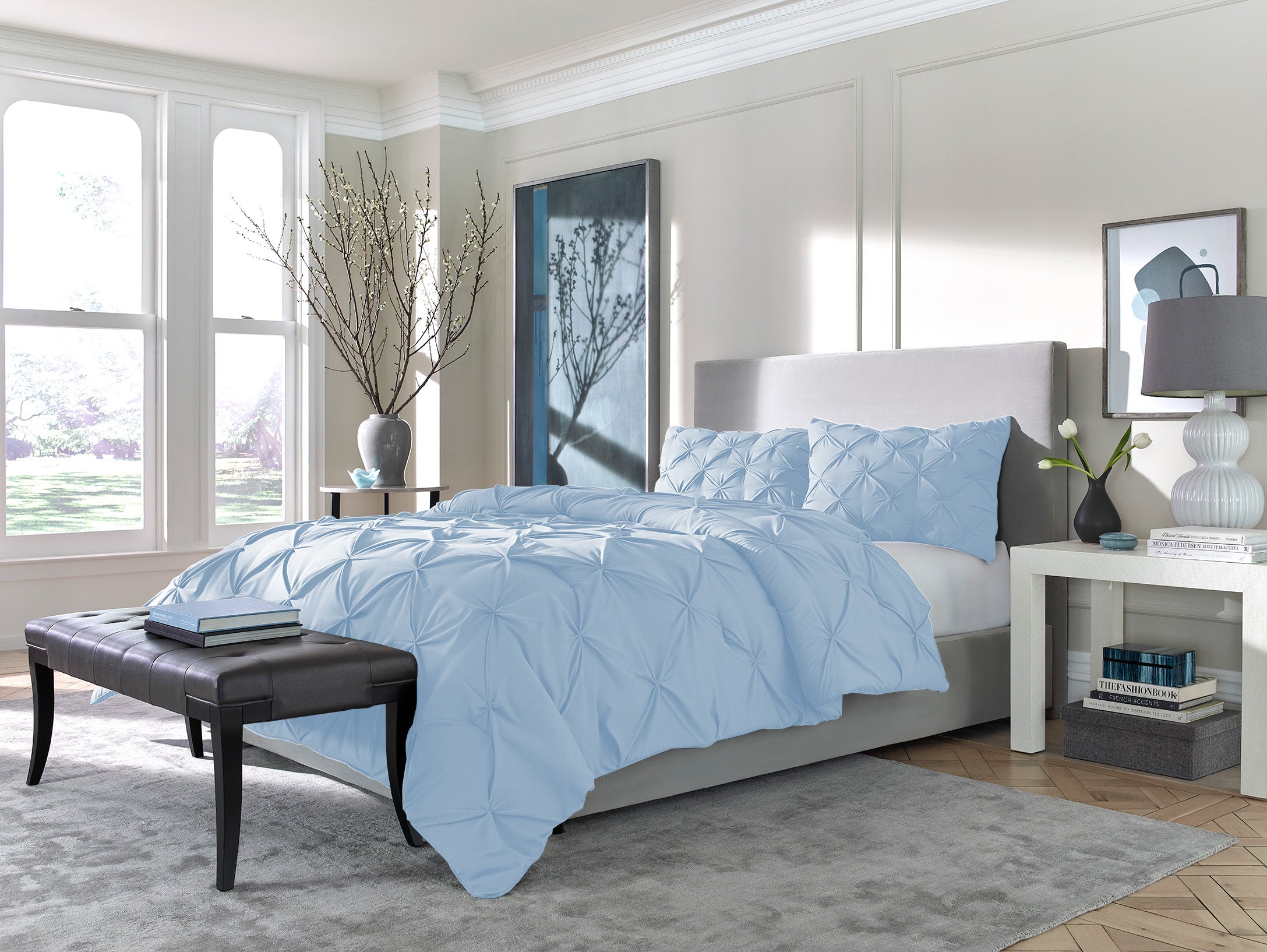 Pinch Down Alternative Comforter Set