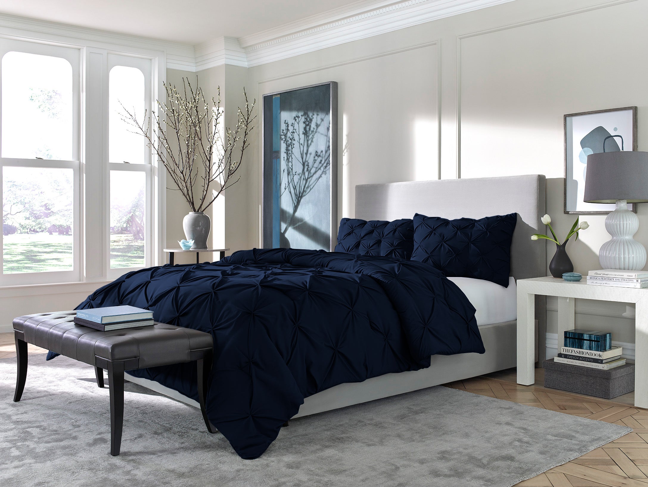 Pinch Down Alternative Comforter Set