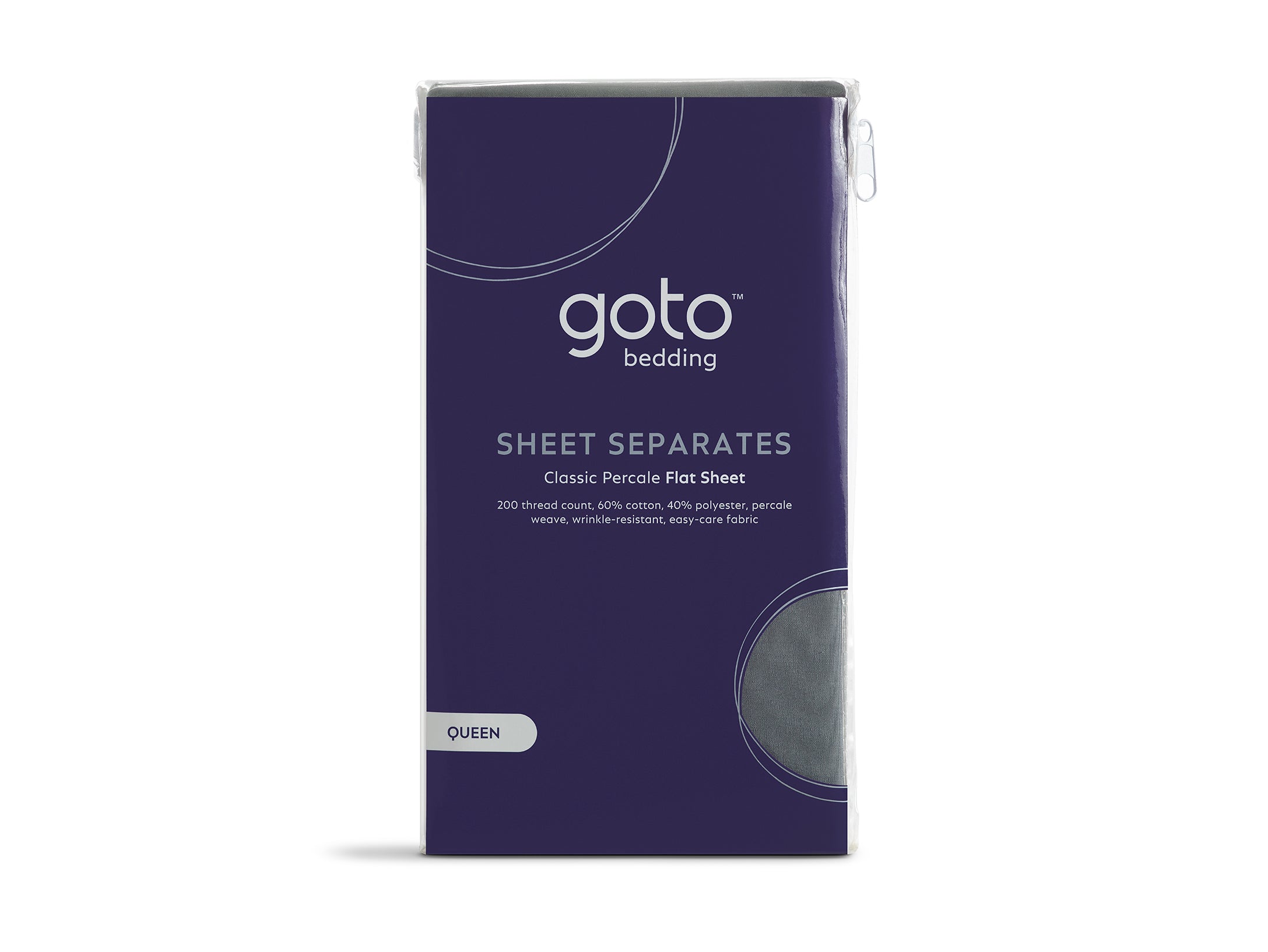 Goto® Percale Flat Sheet